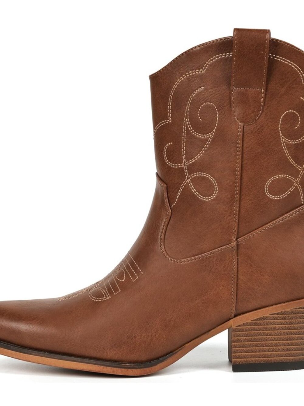 Cowboy Boots for Women Ankle Cowgirl Pointed Toe Western Booties